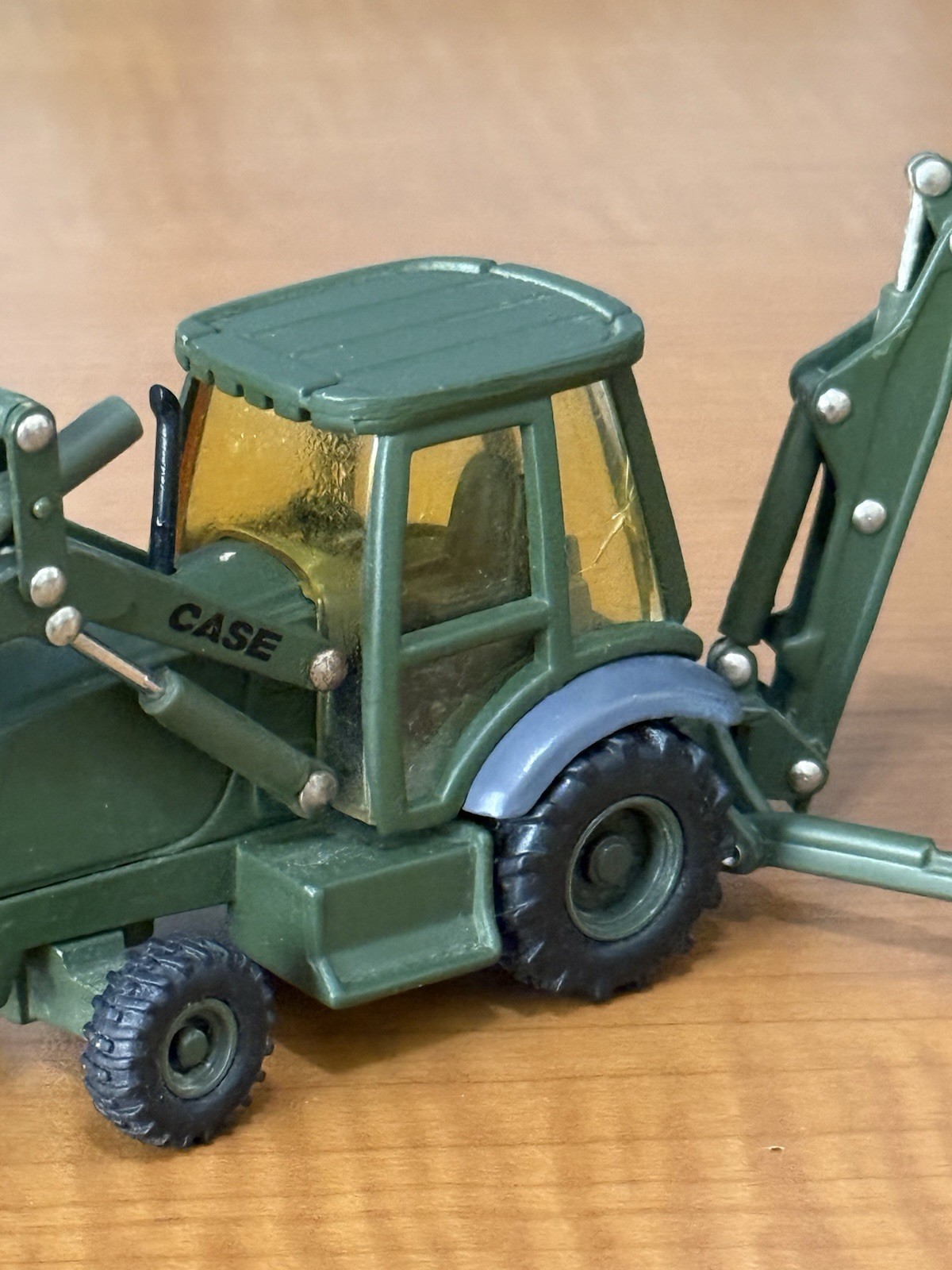 ERTL Case 580 Super M Series 2 Backhoe Loader 1:50 Scale Green Diecast