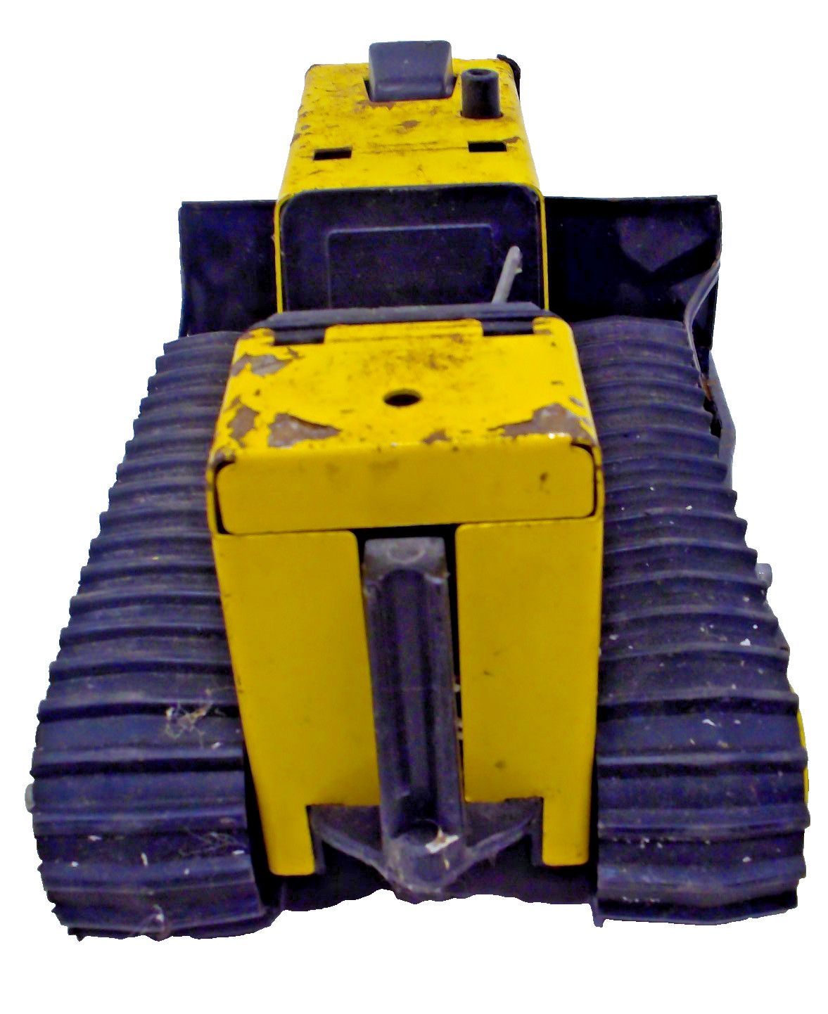 Vintage TONKA T-6 41243 Bulldozer Steel Rubber Tracks Toy Missing Cage