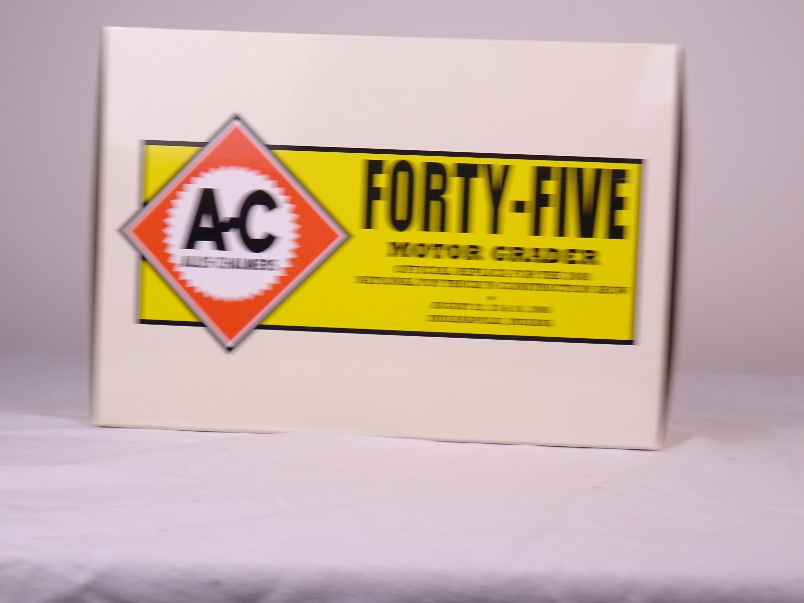 First Gear 1/50 Allis-Chalmers Forty-Five Motor Grader 50-3126 New In Box 2008