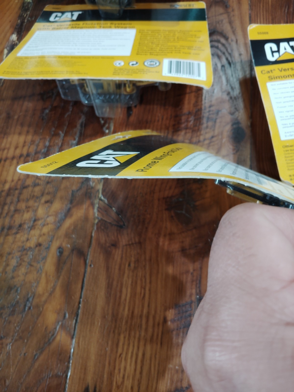 ERTL Caterpillar Die Cast Lot of 4 NEW Please Read Description