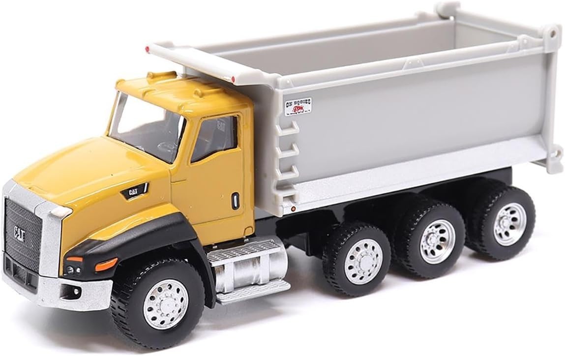 1/64 Caterpillar CT660 Dump Truck – Realistic Ox Body for Young Collectors