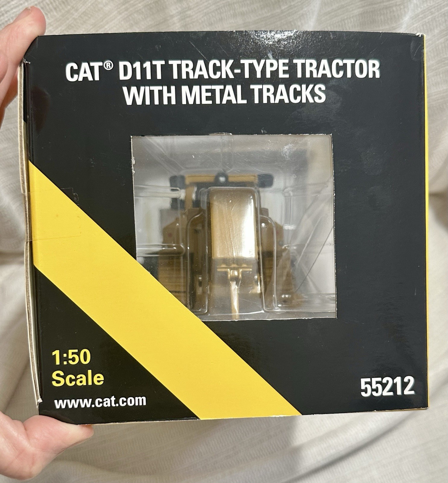 Norscot CAT D11T Track-Type Tractor 55212 1:50 Diecast Model Metal Tracks NIB