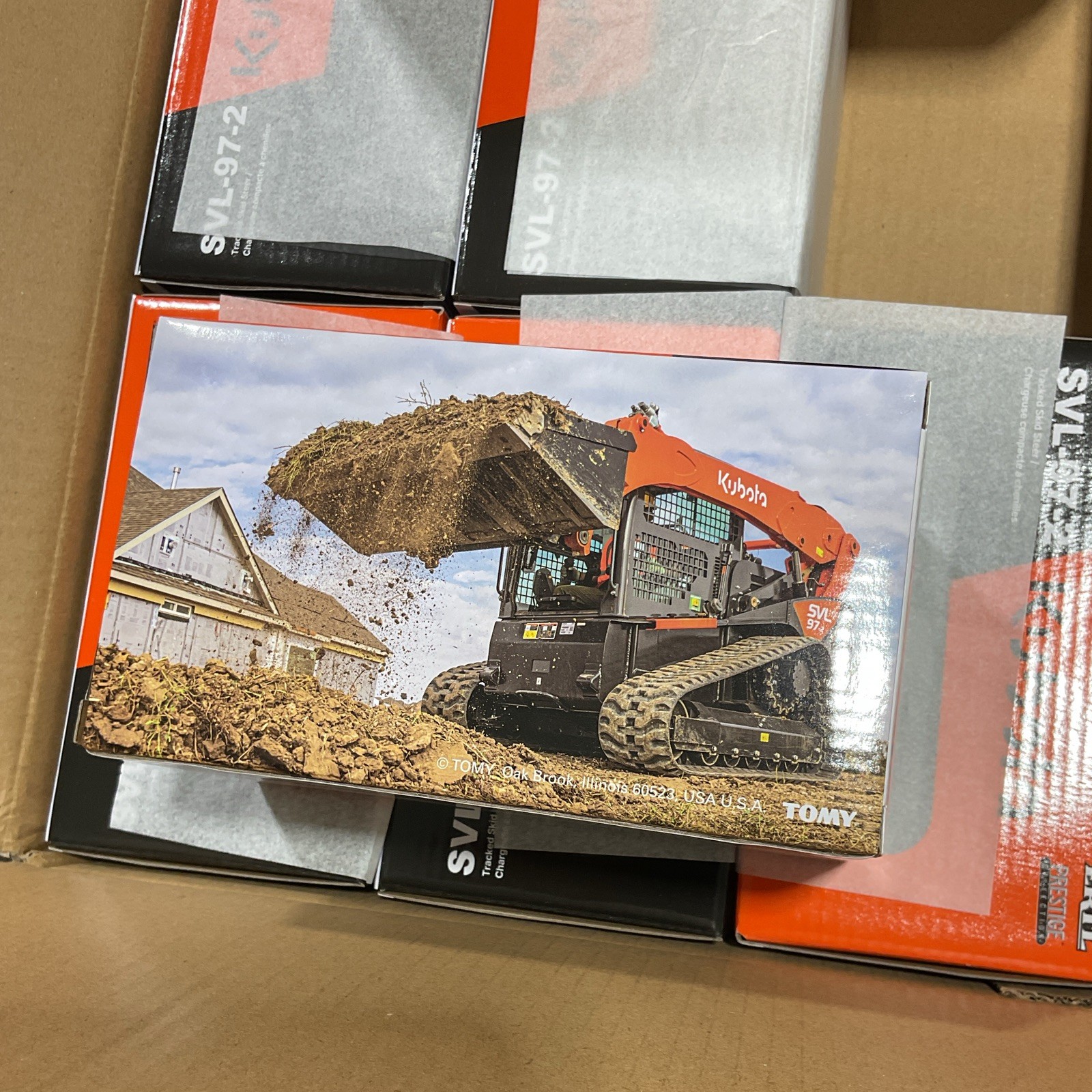 ERTL Prestige Kubota SVL-97-2 Tracked Skid Steer 1:32 Diecast Unopened