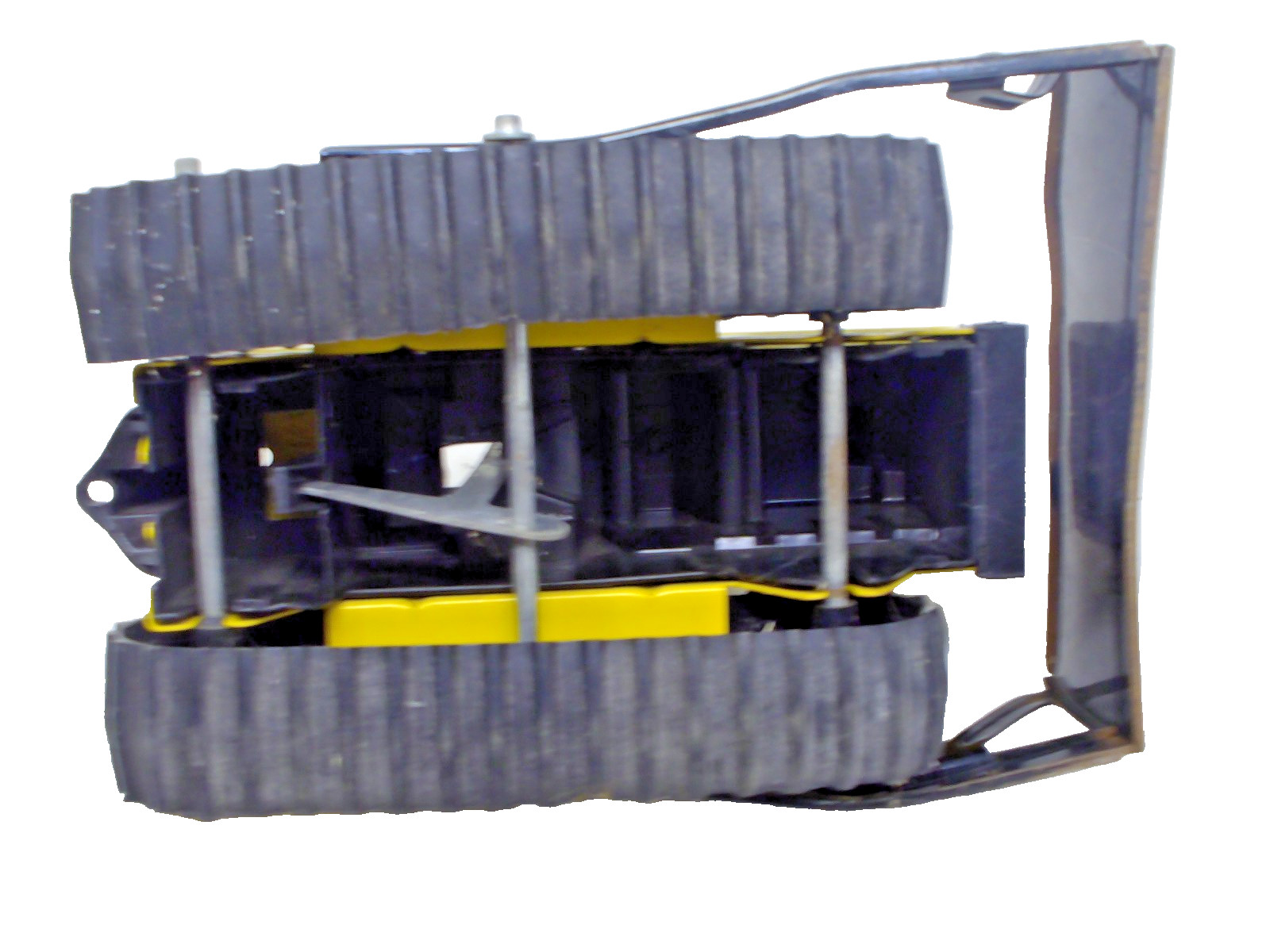Vintage TONKA T-6 41243 Bulldozer Steel Rubber Tracks Toy Missing Cage