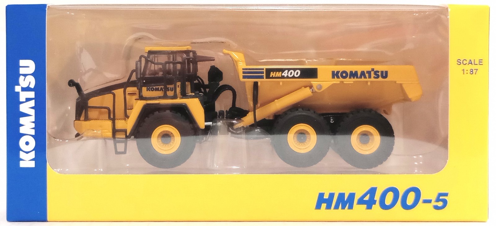 Komatsu 1/87 Construction Collection – HM400-5 Articulated Dump Truck – Diecast