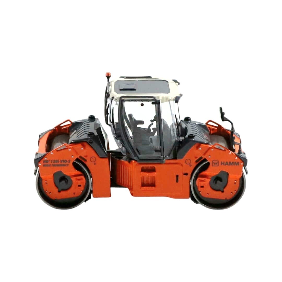 Hamm HD+ 120i VIO-2-HF Tandem Roller Compactor – NZG 1:50 Scale Model #1086 New