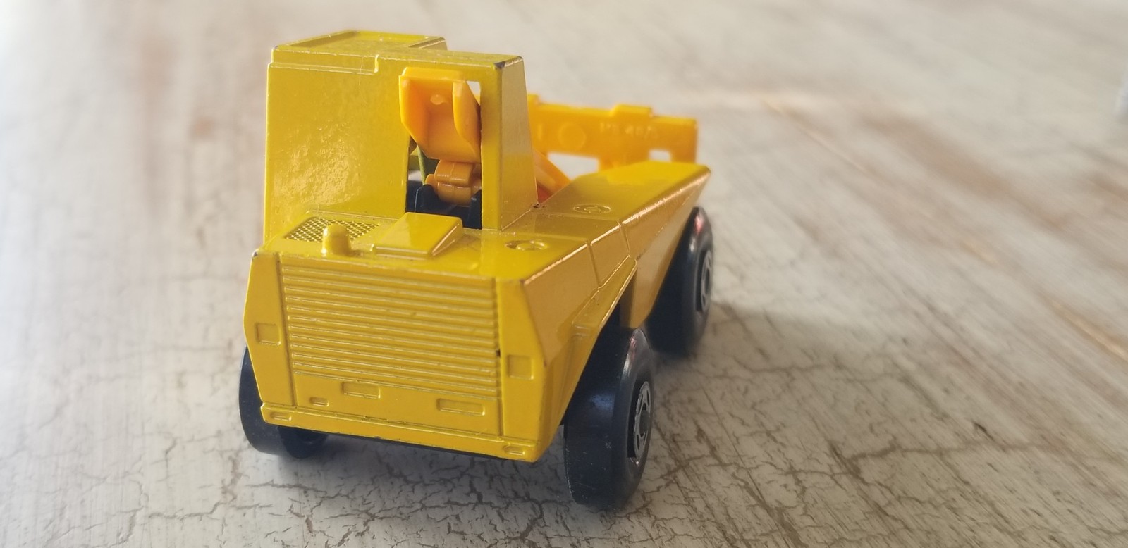 Vintage 1977 Matchbox Superfast No. 48 Sambron Jacklift Forklift Shelf A3
