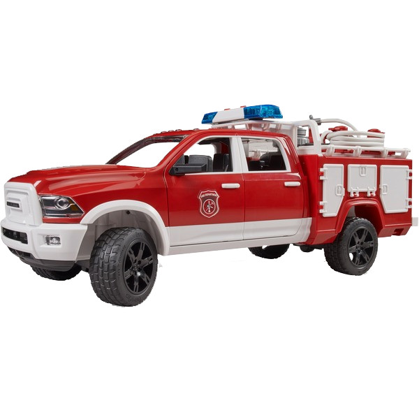 BRUDER FIRE TRUCK PICKUP TRUCK RAM 2500 BRAND NEW RELEASE ITEM #02544