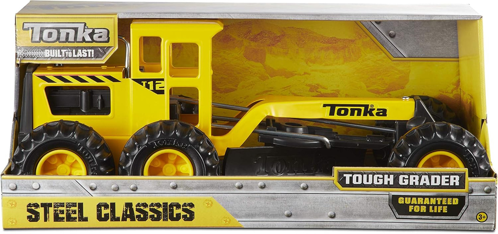 Tonka Steel Grader Vehicle