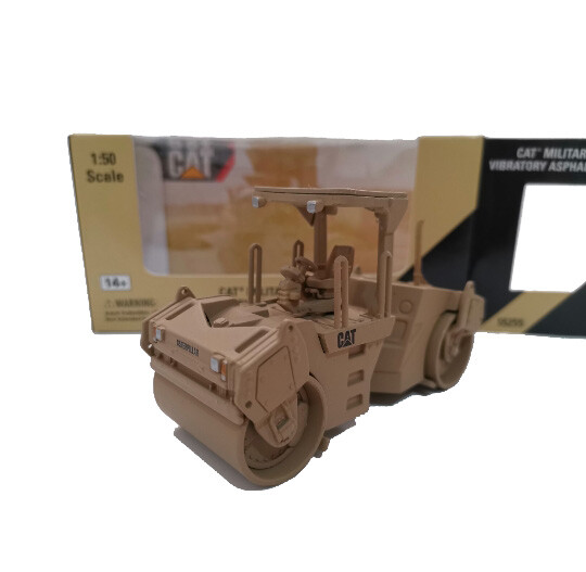 NORSCOT 1/50 CAT Caterpillar CB-534D Vibratory Asphalt Compactor CarTruck Model