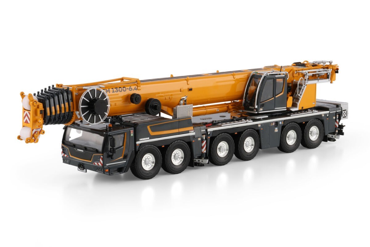 Liebherr LTM 1300-6.4 Mobile Crane with Jib – WSI 1:50 Scale Model #54-2017 New