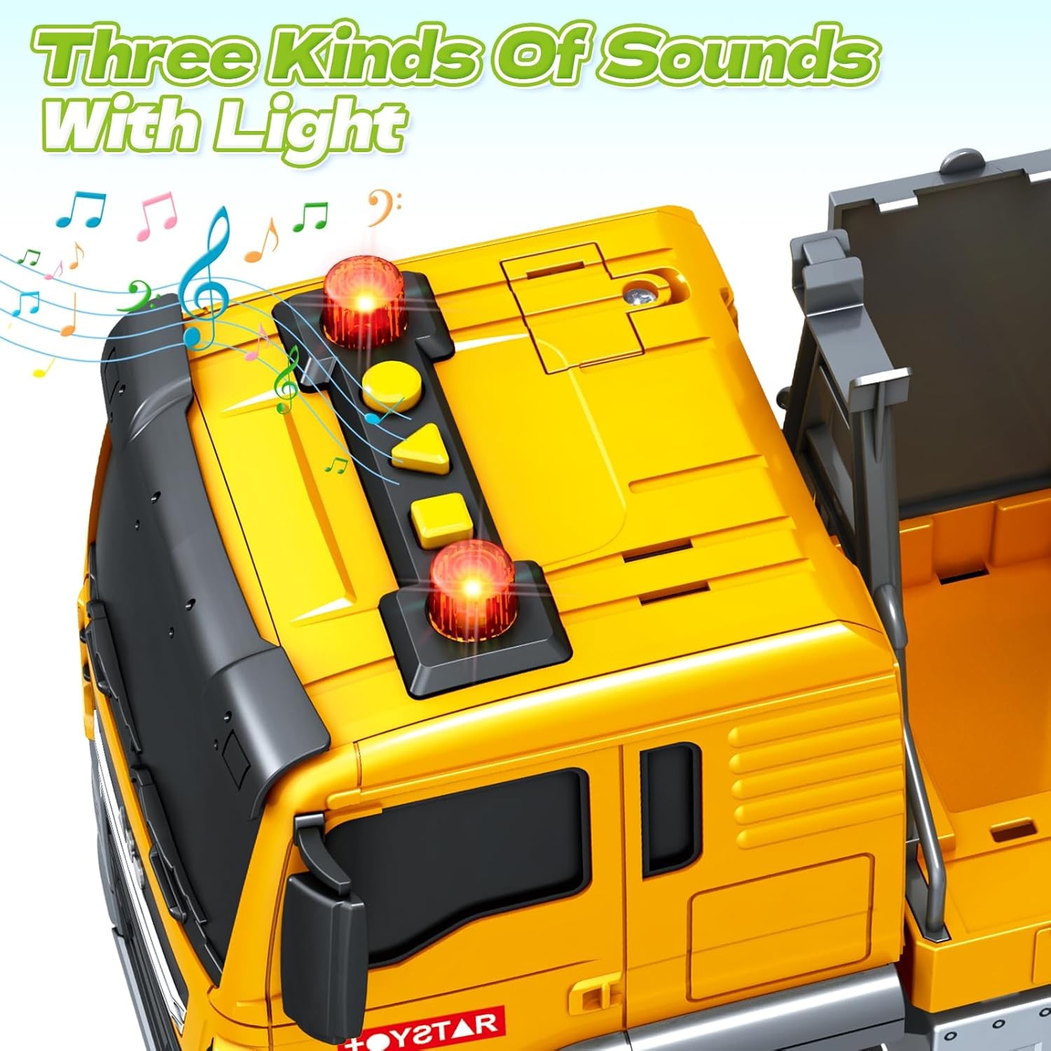 Large Excavator Truck Toy for Kids Boys Age 3-8 Years Construction Vehicle Play