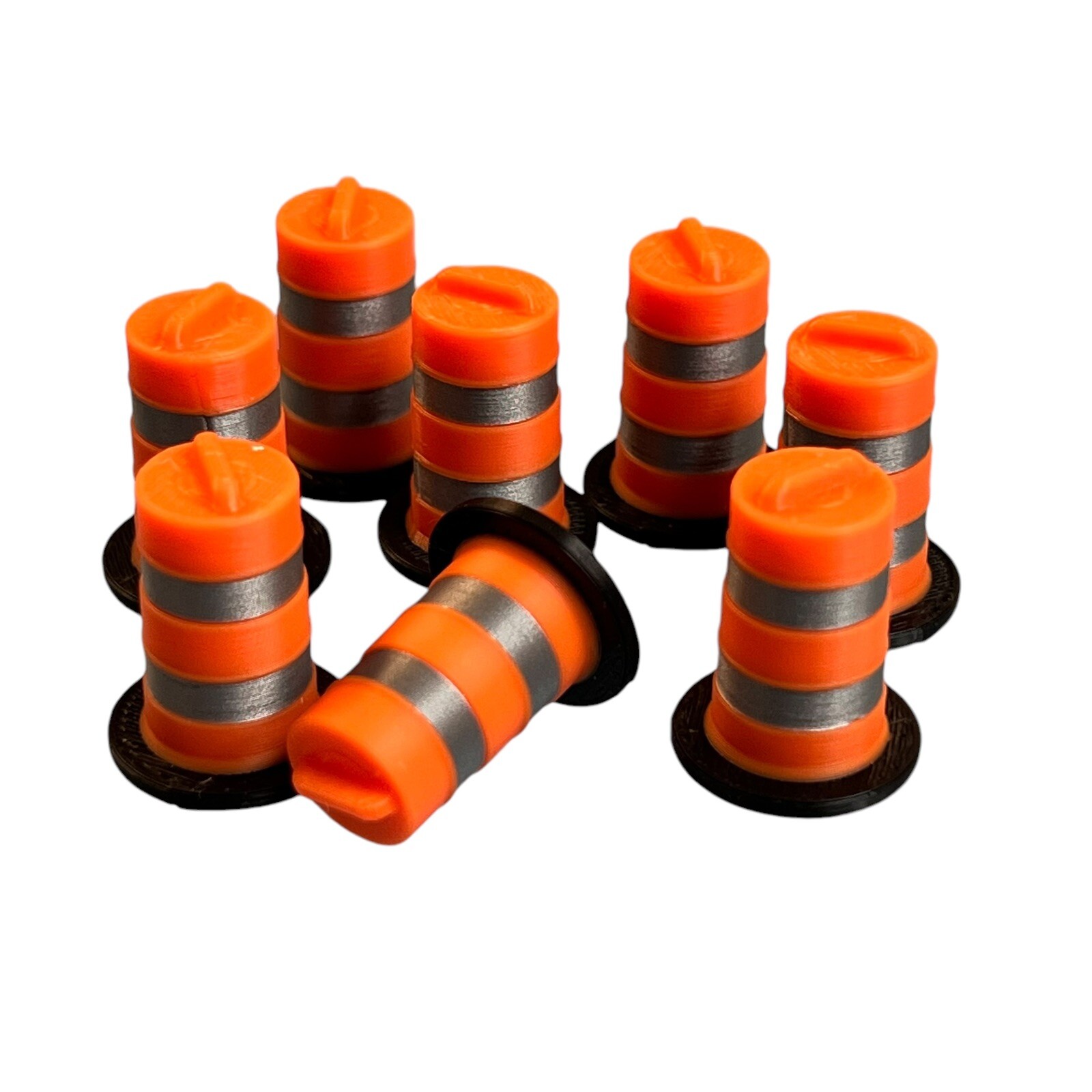 Trafic Safety Drum Scale Model 1/50 12 Pack