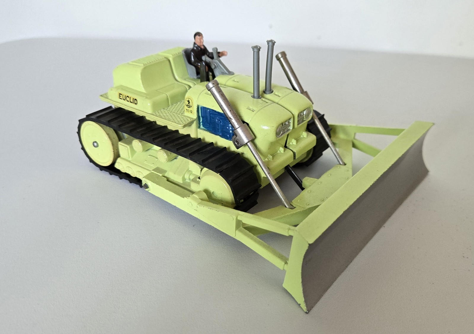 Rare Vintage Corgi Major Toys Euclid TC-12 Dozer die cast