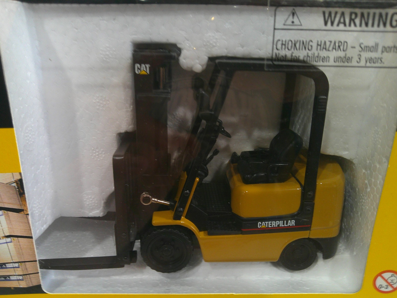 Norscot CAT GC25K Lift Truck 1:25 Scale Yellow Sealed Good++ Box