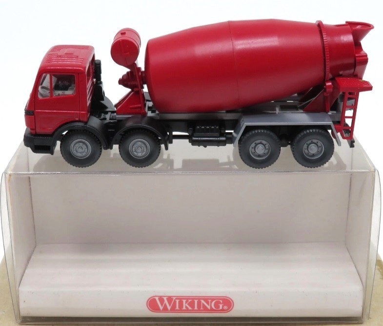 Wiking 6810226 Mercedes-Benz Concrete Mixer – Red 1/87 HO (plastic) MIB