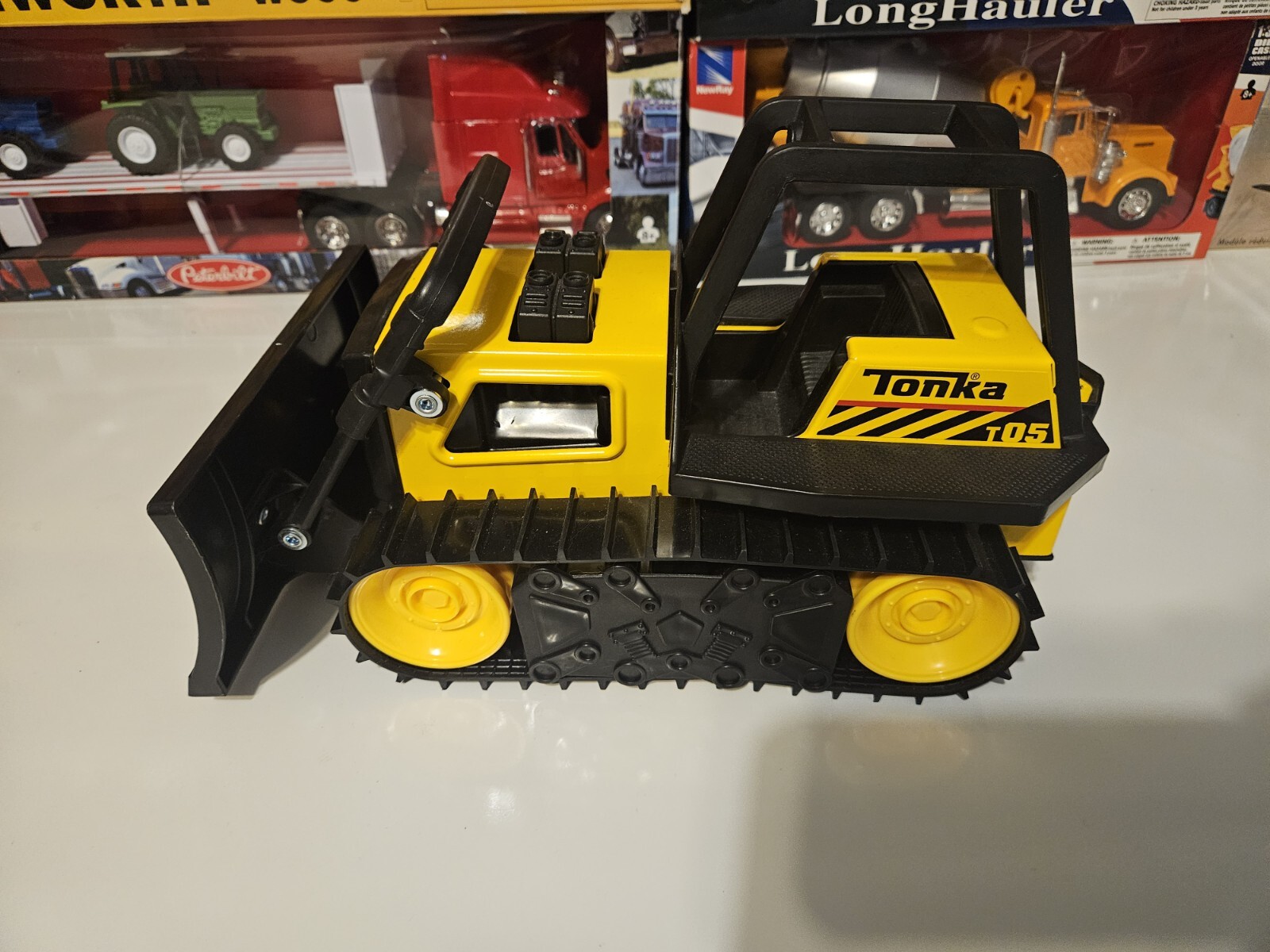1999 Hasbro Tonka M-7460 M-7461 Bulldozer Tractor Metal & Plastic