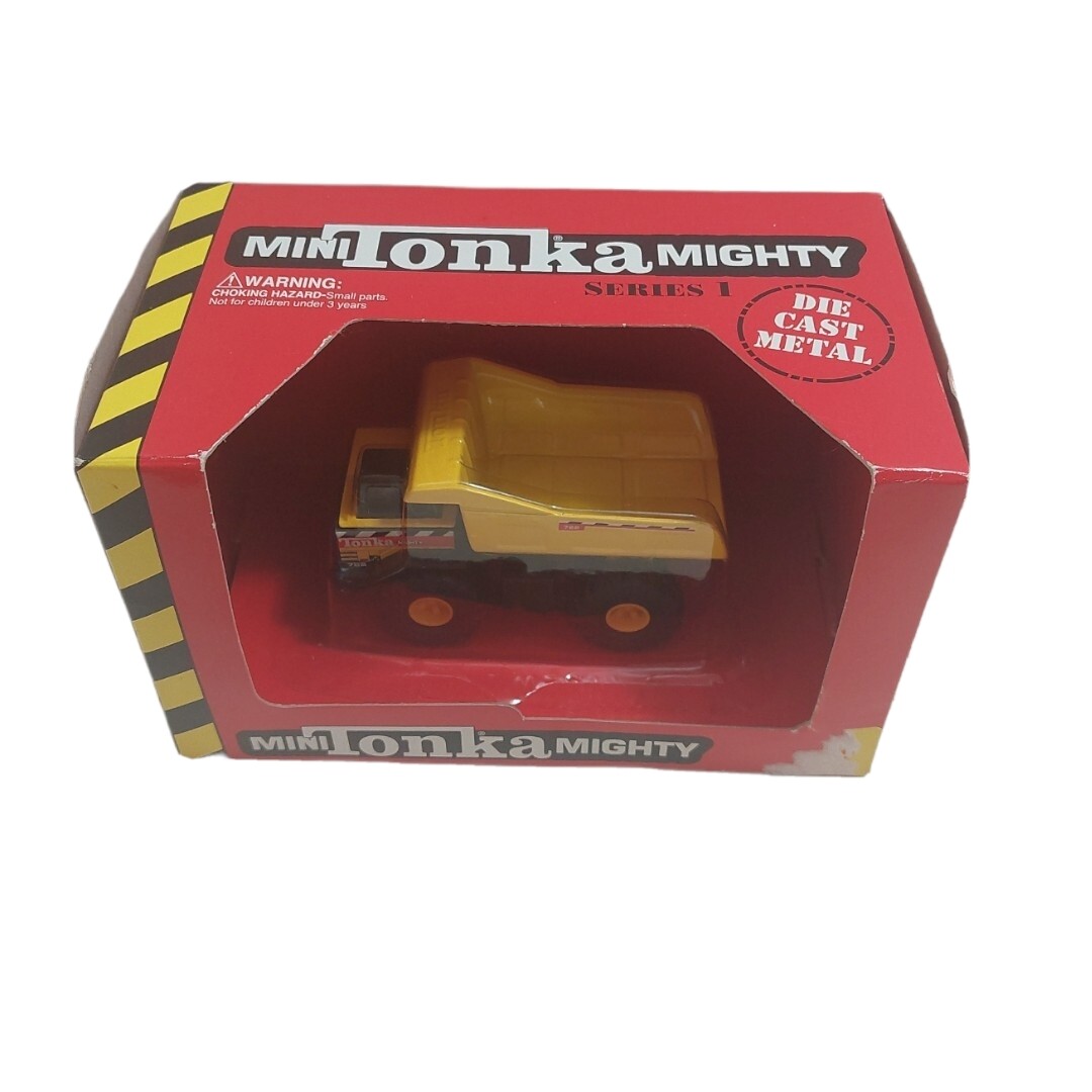Tonka Dump Truck Maisto Mini Tonka Mighty Series 1 Die Cast Metal Yellow Toy