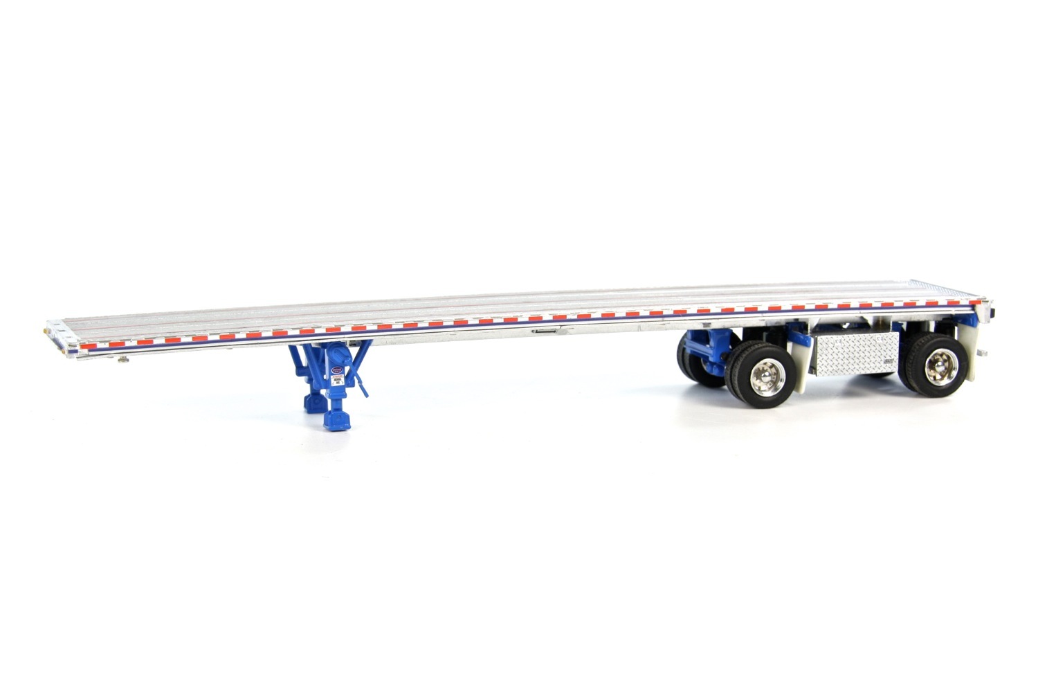 East 48 Ft Flatbed Trailer w/ Bulkhead – 1/50 – Sword #SW2020