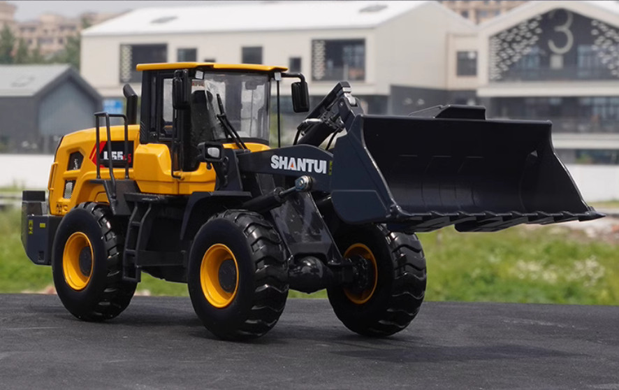 1:35 24CM SHANTUI L55-C5 Loader Construction Equipment Machine Diecast Model