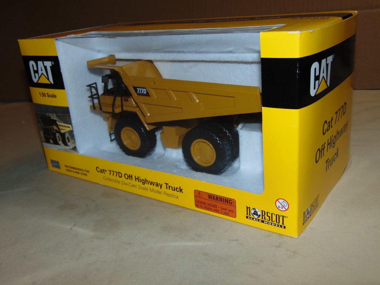 NORSCOT 55104 CATERPILLAR 777D OFF ROAD TRUCK – BRAND NEW