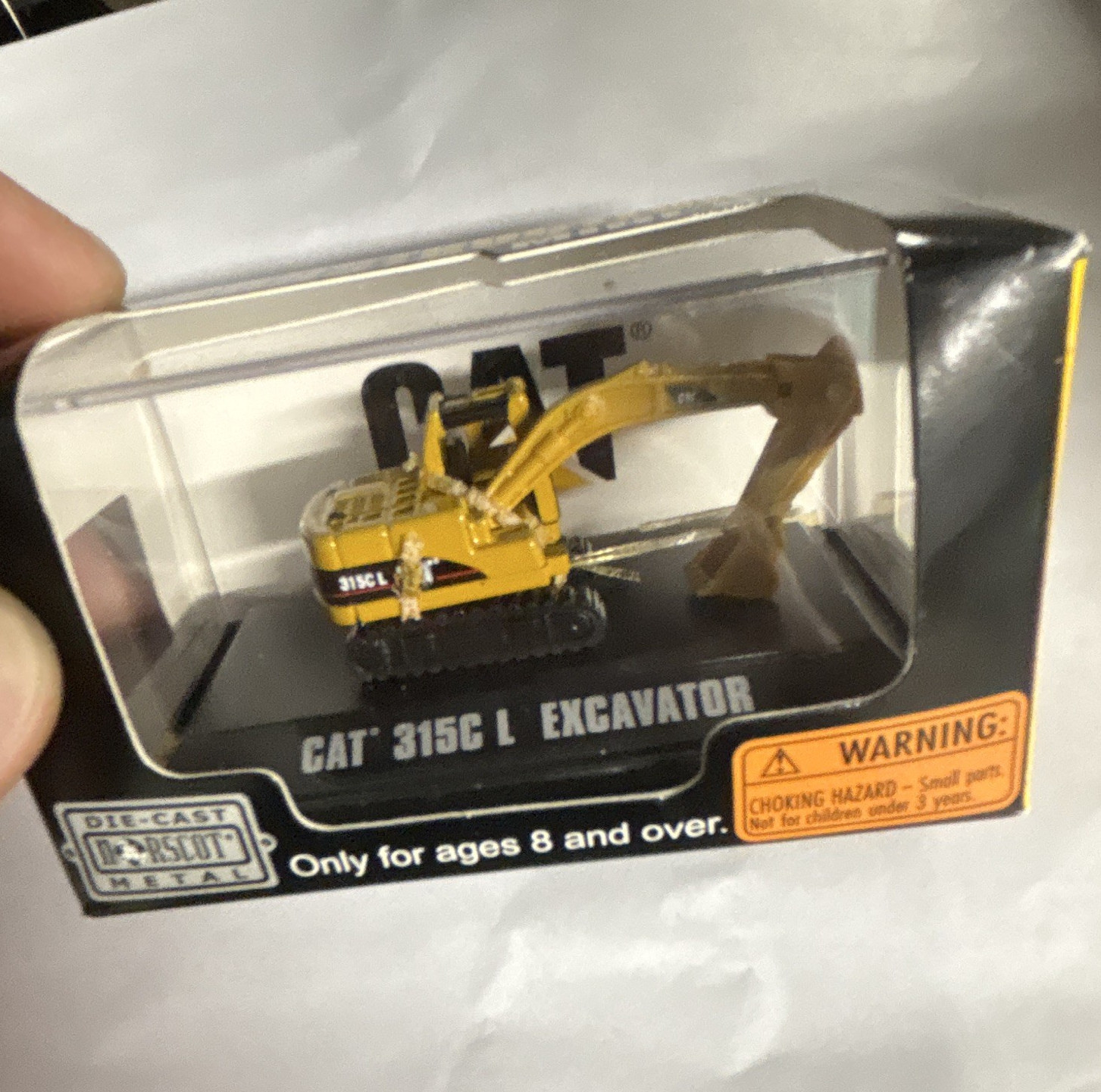 Norscot CAT 315C L Excavator 1:87 Diecast Metal Yellow/Black Unopened 2006