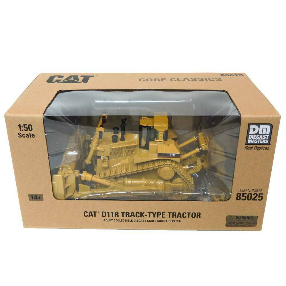 CAT CATERPILLAR D11R TRACK TYPE TRACTOR DOZER 1/50 DIECAST MASTERS 85025 C