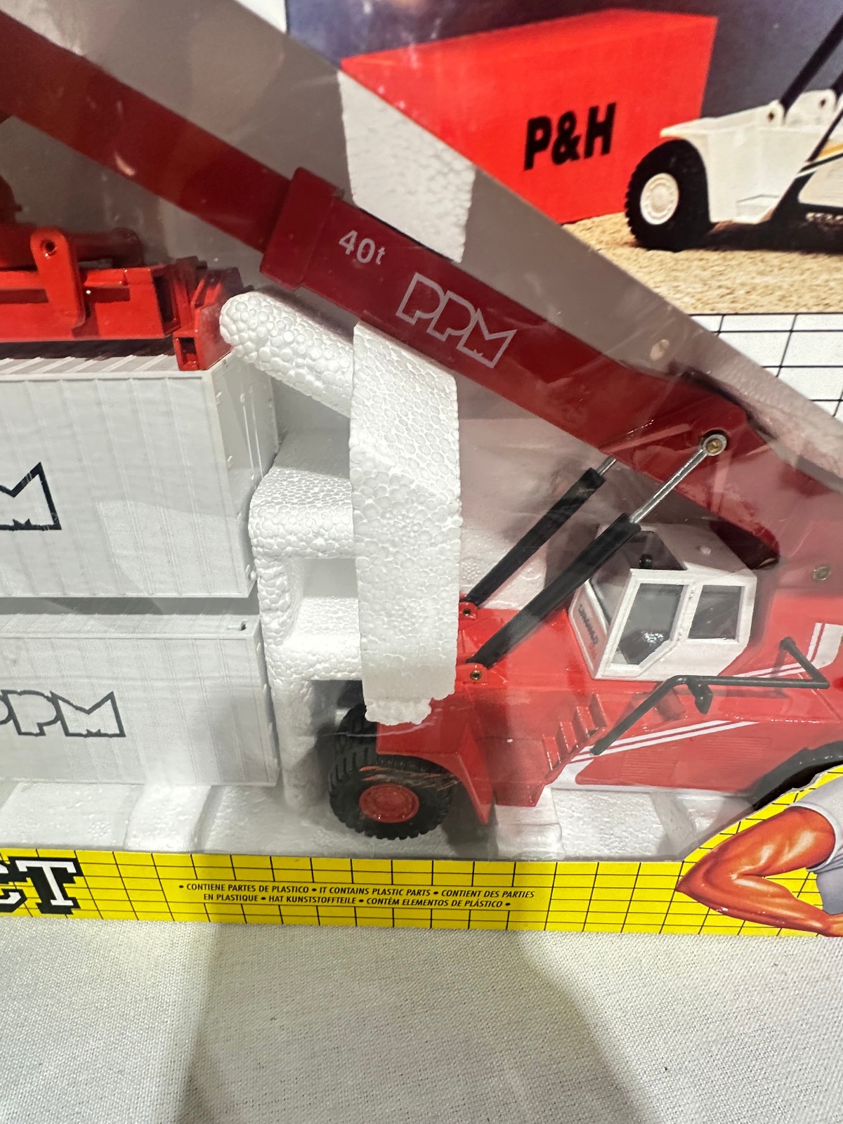 P&H Super Stacker Red Version By Joal 1/50th Scale