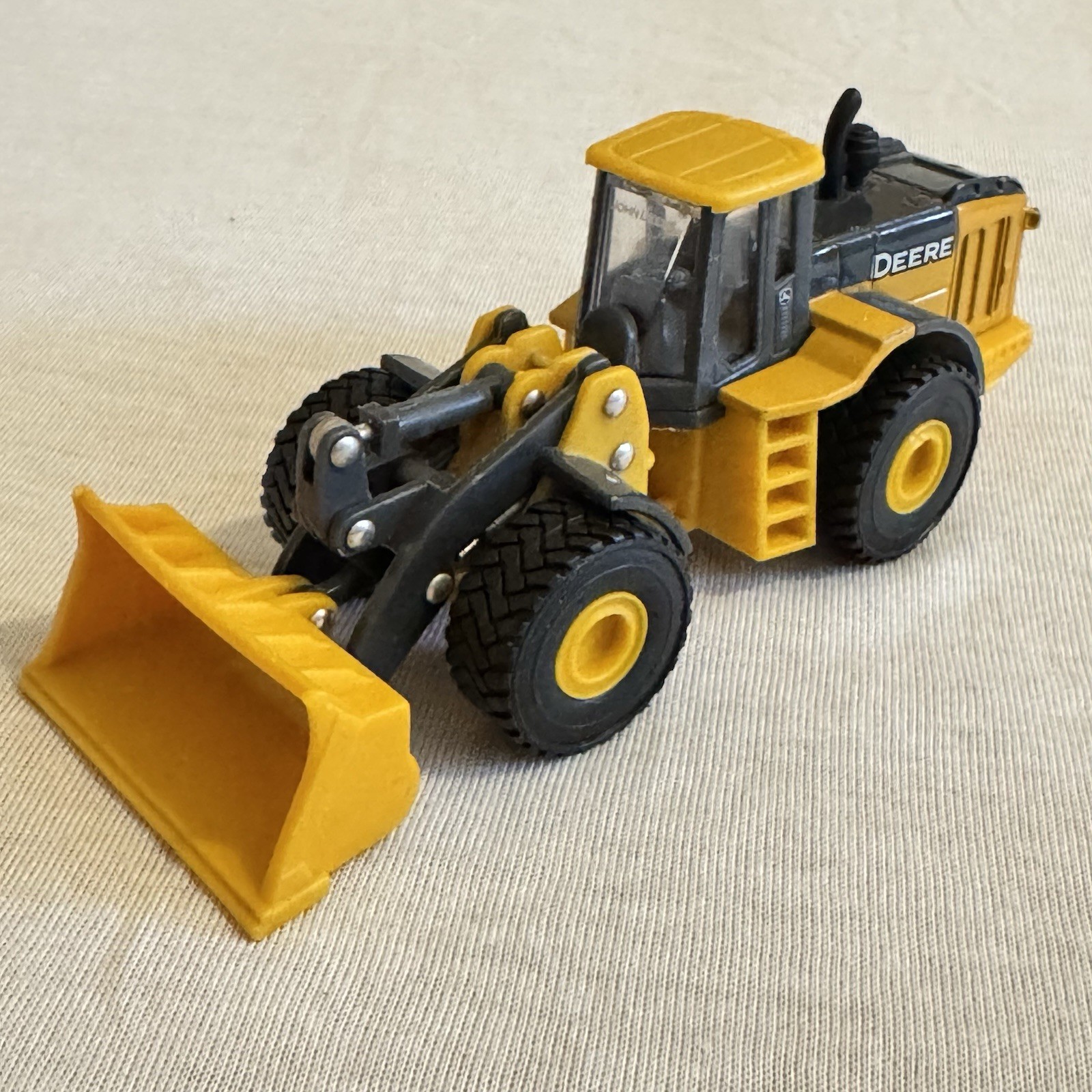 Lot Of 3 ERTL Tomy John Deere Komatsu Metal Heavy Equipment Loader Dozer Haul