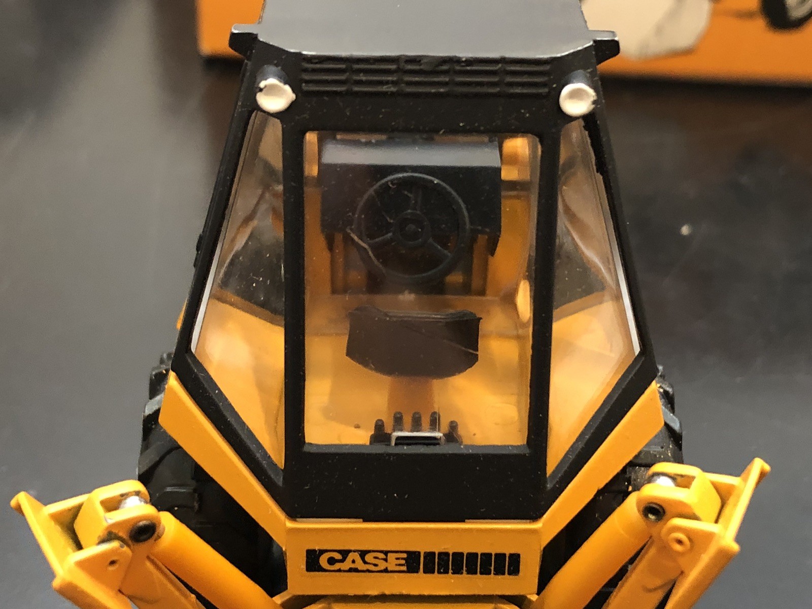 Conrad #2931 CASE 580D Construction King Backhoe Loader Diecast Model – 1:35