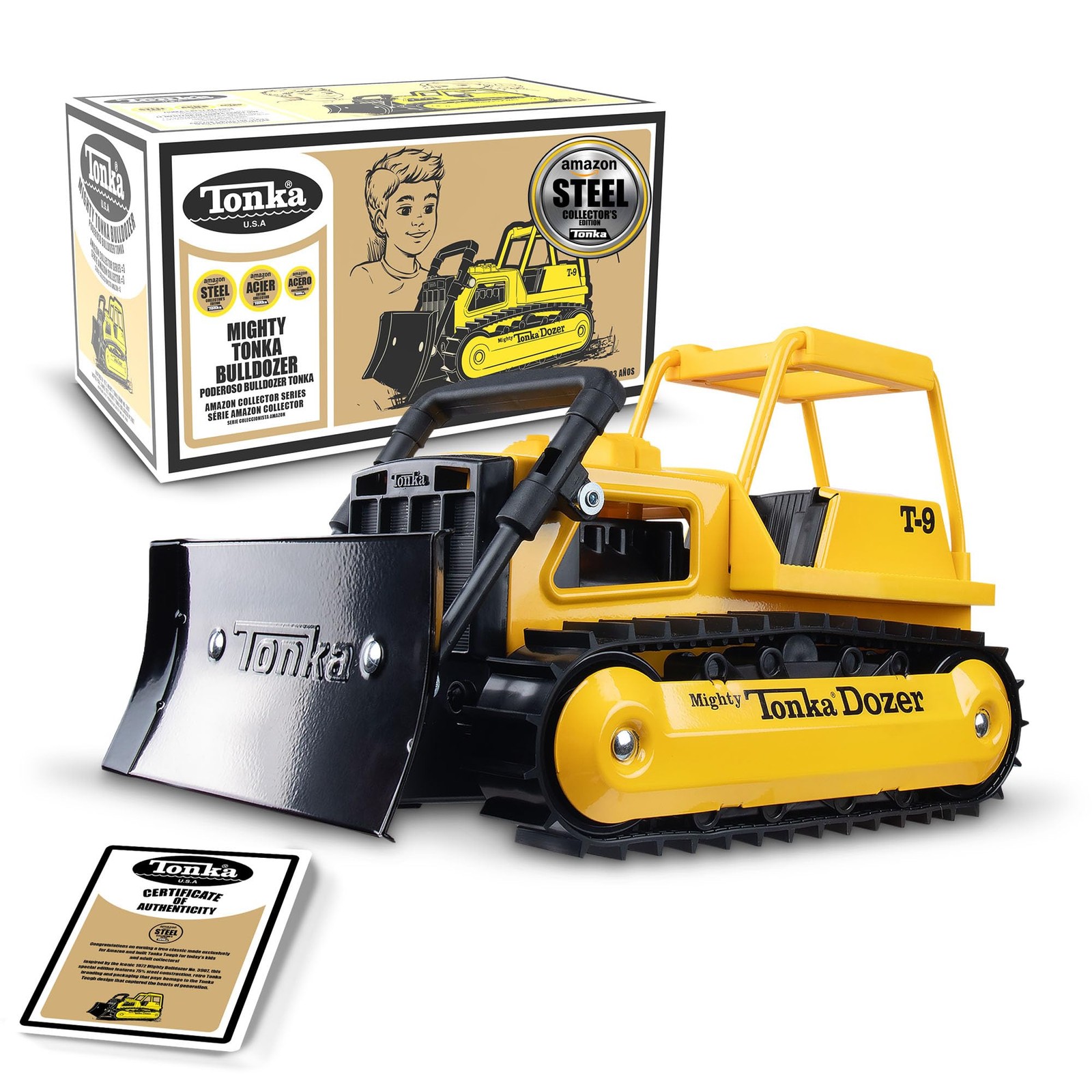 Retro Collector’s Edition – Made with 2X More Steel, Kids Construction Toy, M…