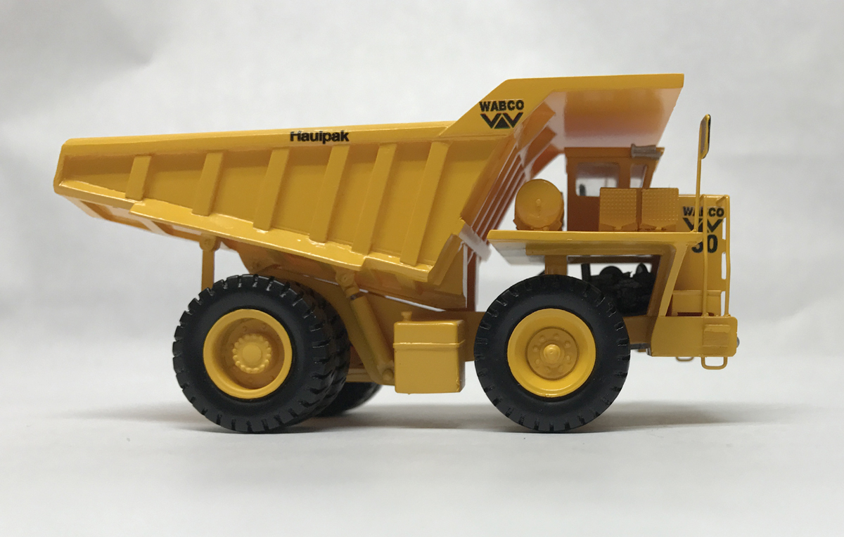 HO 1/87 WABCO Haulpak Rear Dump 50T – Ready Made Resin Model