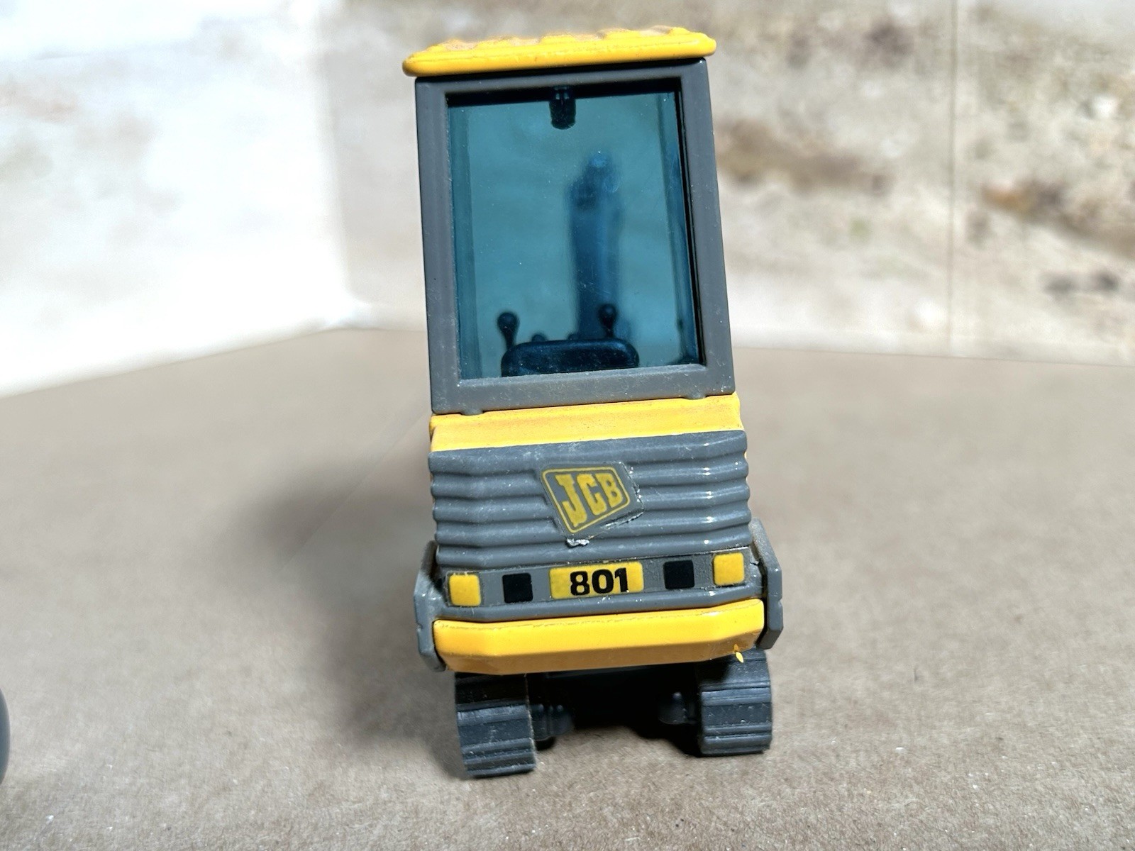 Joal 1/35 Scale 162 JCB 801 Mini Excavator -Custom- w/2 Buckets & Original Box!
