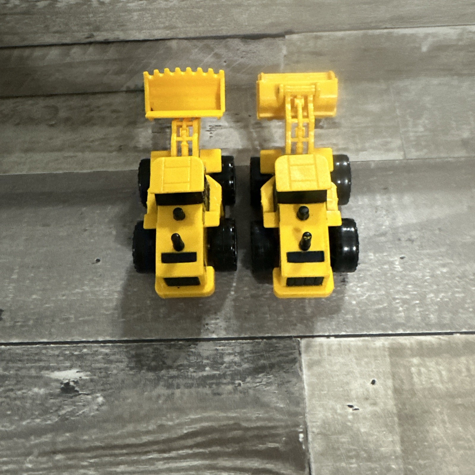 CAT Caterpillar 2 Little Construction Play Toys – Cake Toppers Dump Truck Dozer