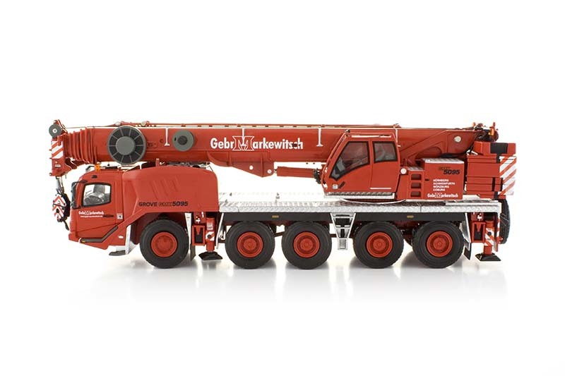Grove GMK5095 Truck Crane – “MARKEWITSCH” – 1/50 – TWH #090C-01246 – No Jib