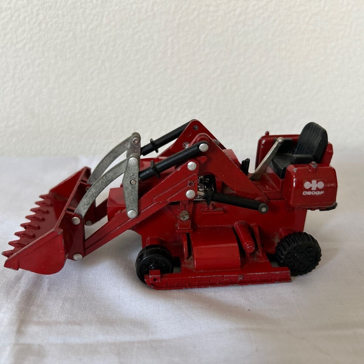 Diapet Komatsu D20 QF Shovel Vintage Japan Made Yonezawa 1/90 Rare Diecast