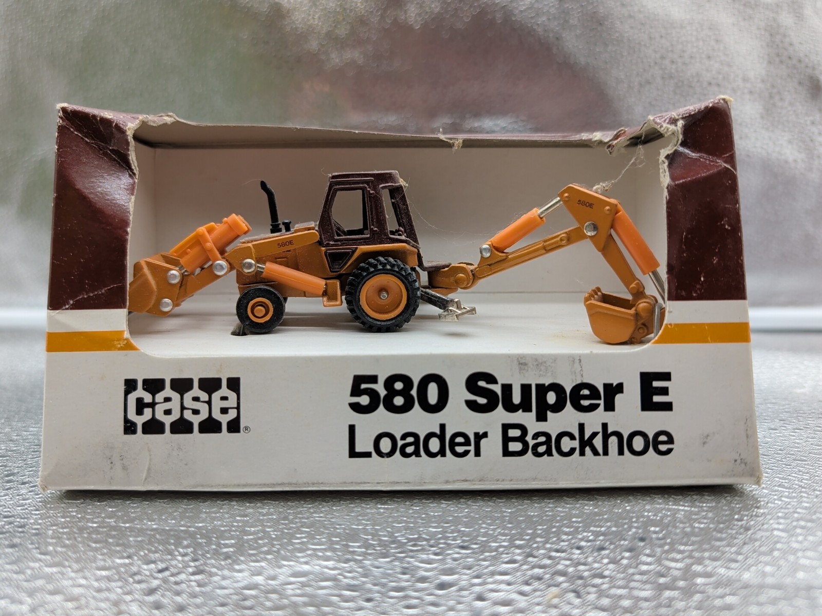 ERTL Case 580 Backhoe Super E 1/64 toy construction Loader diecast B3Z