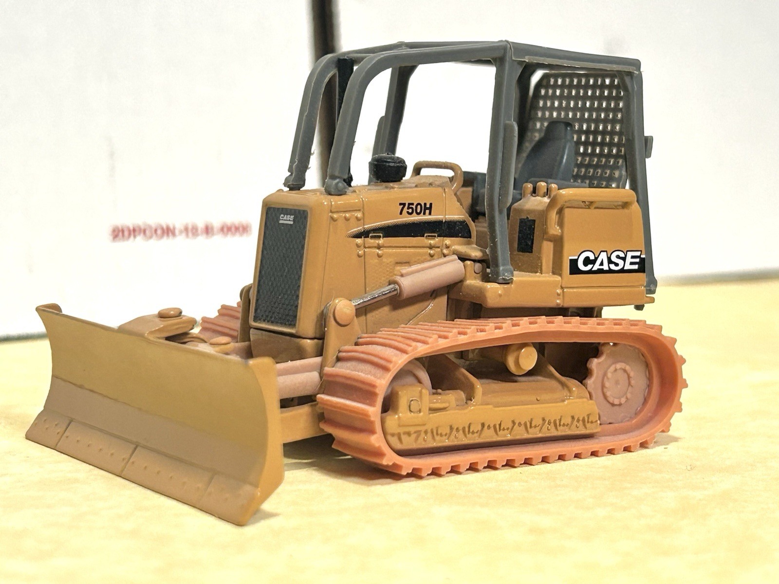 ERTL 1/50 Scale Case 750H Dozer w/Angle Blade – Loose-No box- 2002