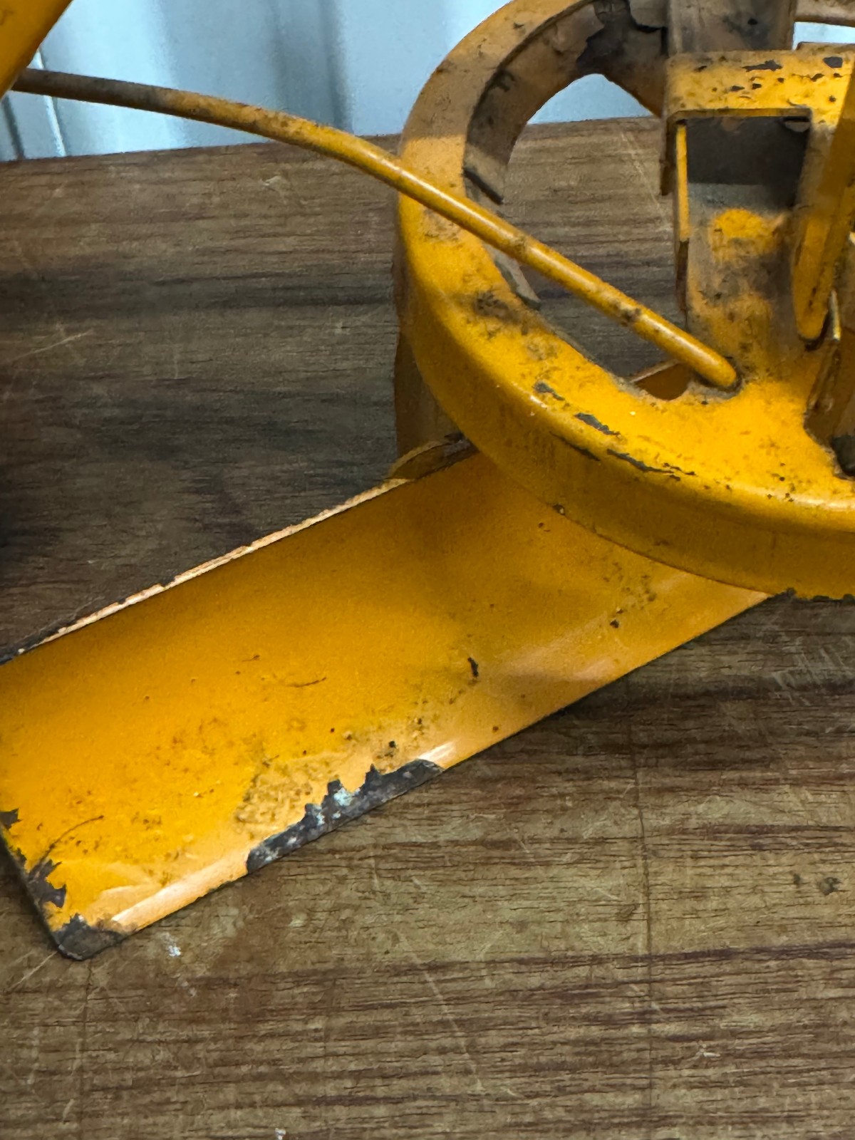 Vintage 1950s Doepke Model Toys Adams Road Grader Pressed Steel