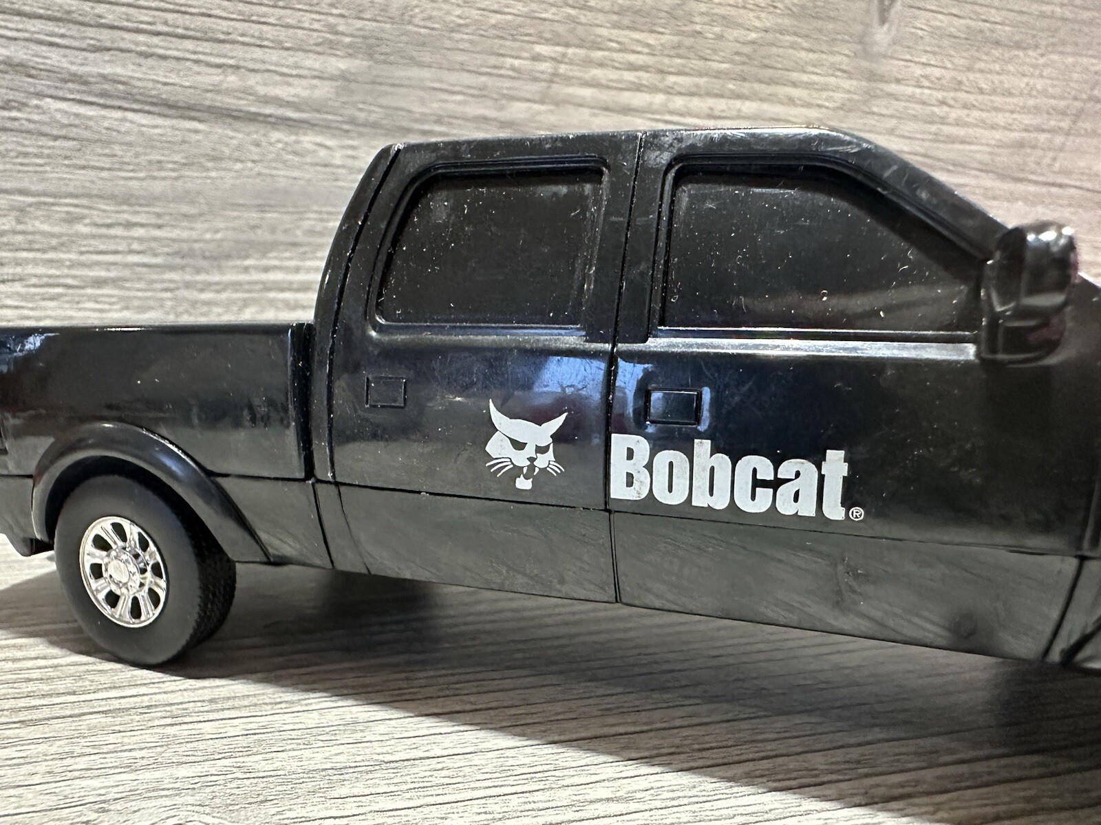Service Truck BLACK Work Truck Bobcat Decals Plastic Front Half *Metal Box* Toy