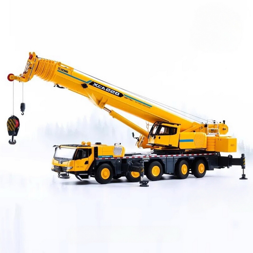 1/50 Scale XCMG XCA220 Mobile Heavy Crane Metal Diecast Truck Model Collection
