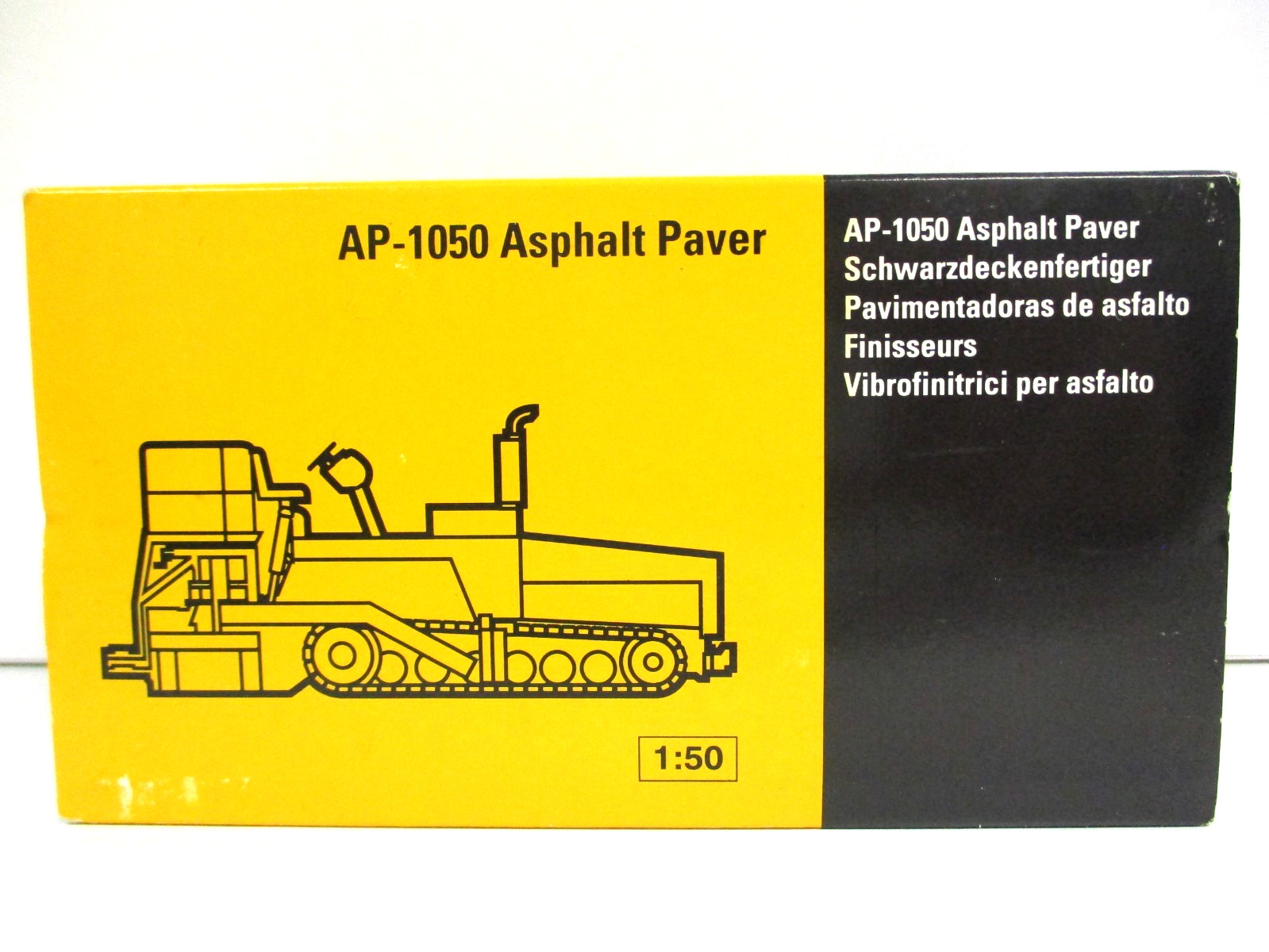 NZG – CATERPILLAR CAT AP-1050 ASPHALT PAVER – 1/50 DIECAST