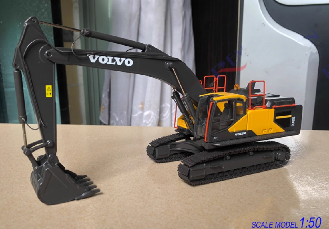 1:50 VOLVO EC480E Crawler Hydraulic Excavator Construction Machine Diecast Model