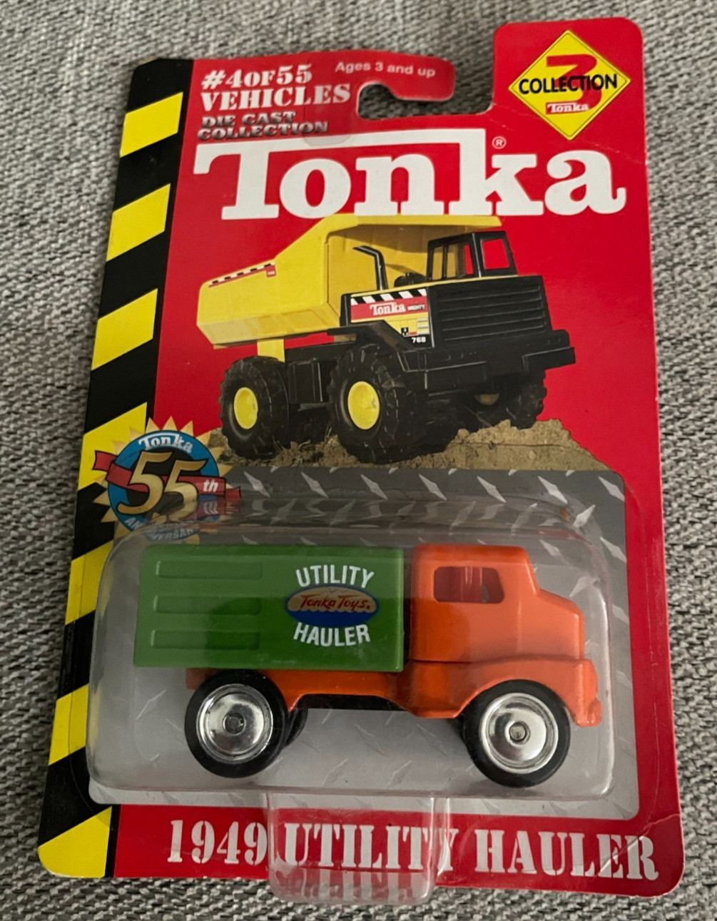 Lot of 4 Tonka 1953 Wrecker 1949 Dump Truck 1949 Utility Hauler Step Van DieCast