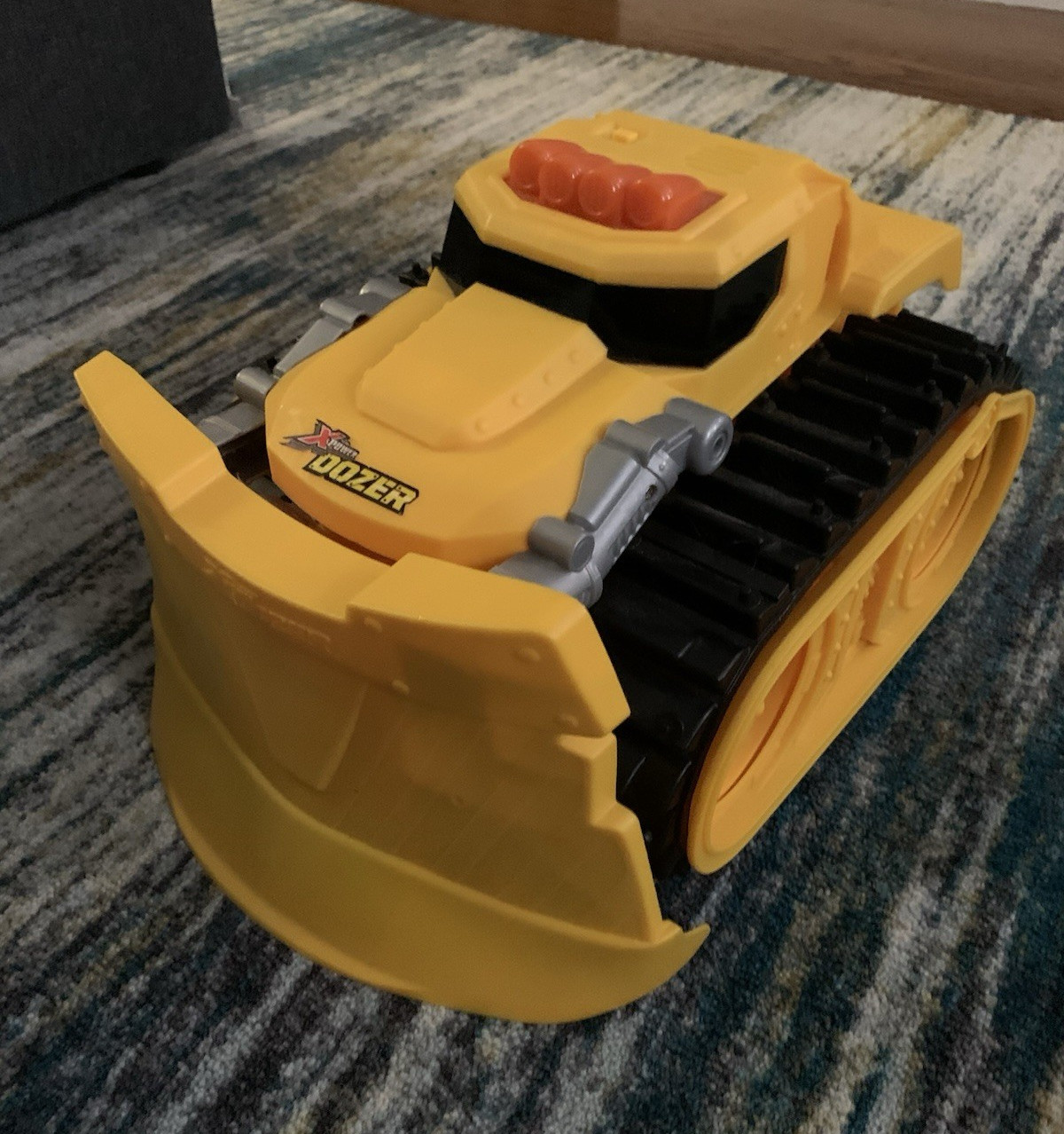 Xtreme Power Dozer Plastic Construction Vehicle Toy Bulldozer Yellow/Black/Gray