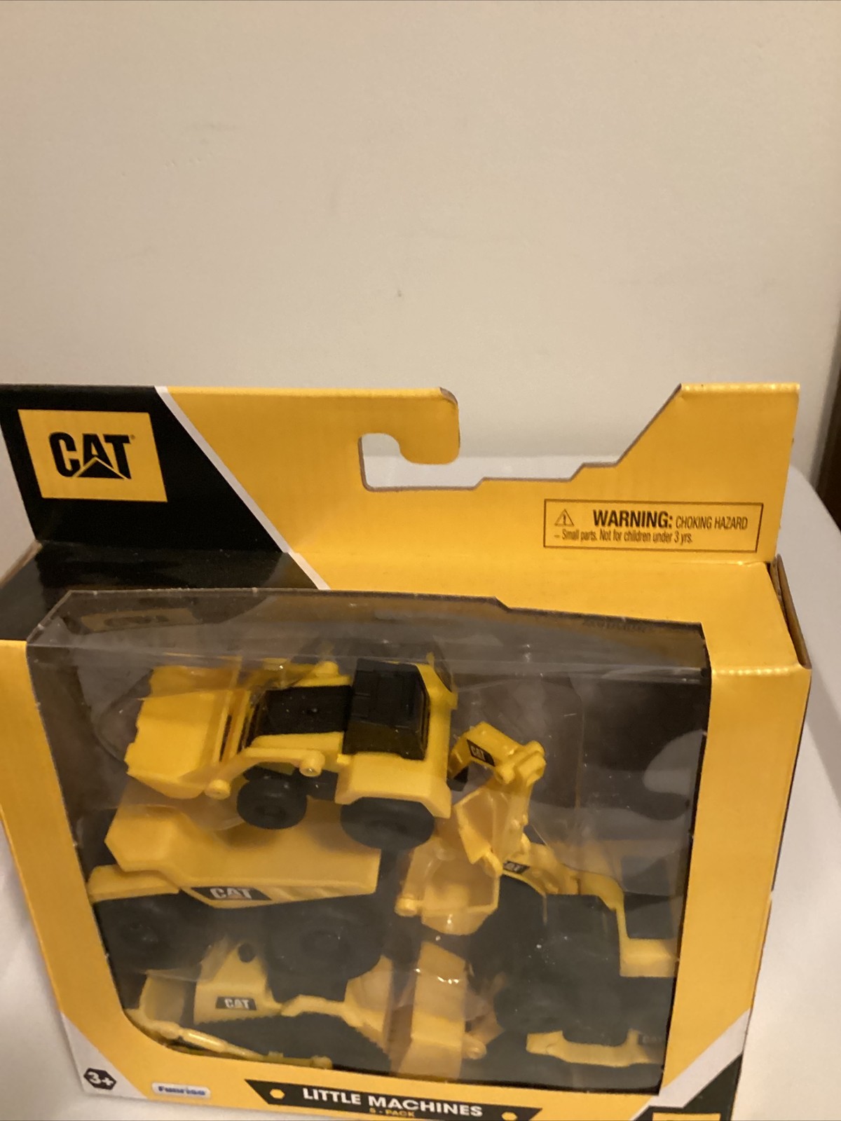 CAT Little Machines 5 Pack B Dump Truck Toy Building Vehicles For Kids Ages 3+