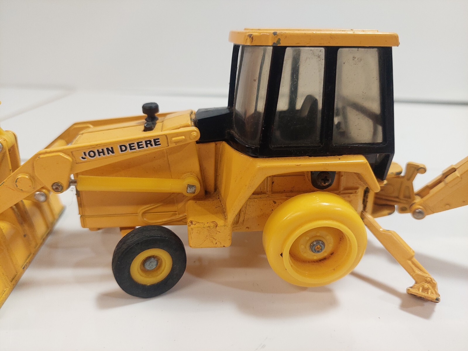 Ertl Backhoe 1990 John Deere 5520 Backhoe Loader 1/32 Diecast Part Or Repair