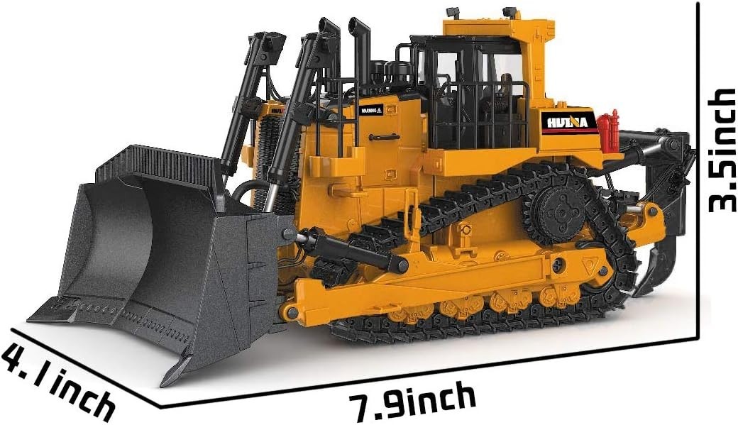 1/50 Diecast Bulldozer Model Metal Construction Vehicle Toy