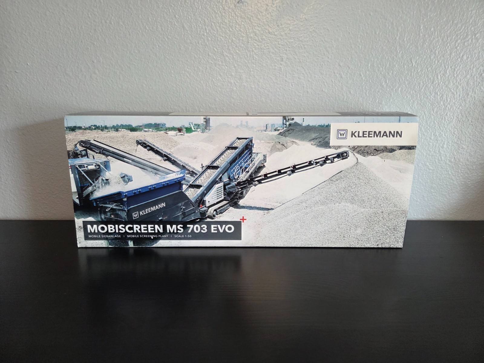 Kleemann Mobiscreen MS 703 EVO Screening Plant – Conrad 1:50 Scale #2518/0 New