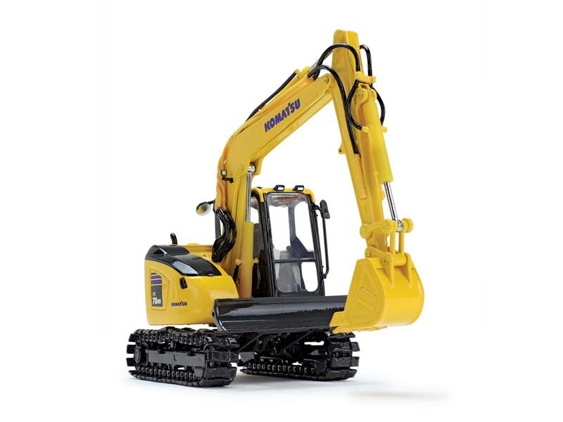 Komatsu PC78US-11 Excavator Diecast 1:50 Scale Model – First Gear 50-3474